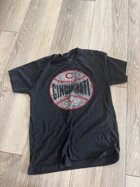 Where im from Cincinati Red's Baseball Tshirt